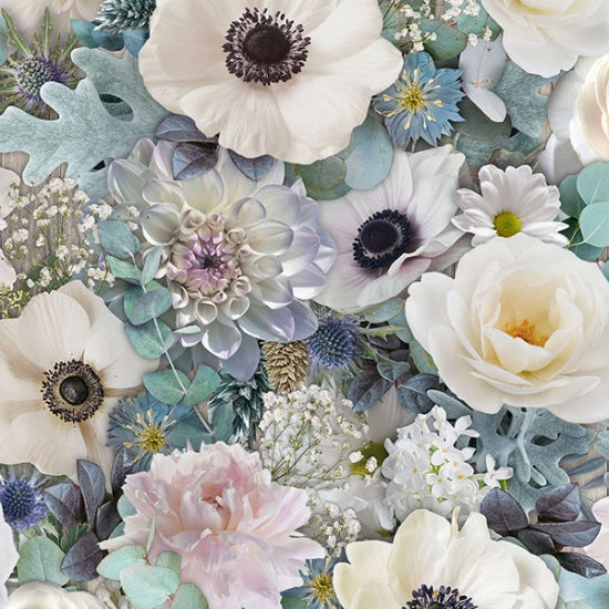FARMHOUSE BLOOMS - one yards