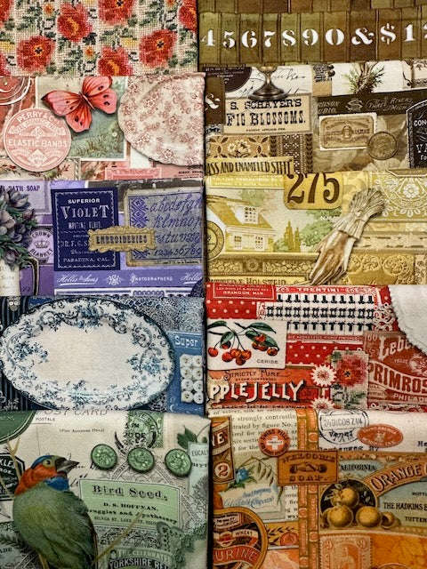 CURATED IN COLOR Collage 10 fat quarters