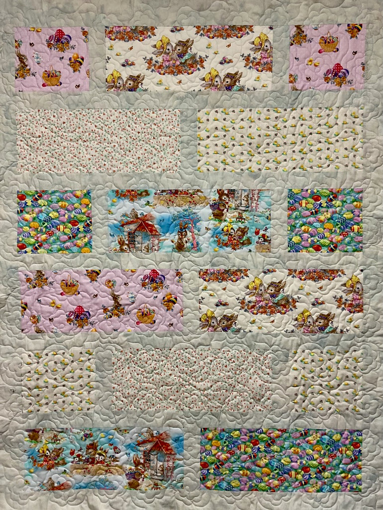 EBB TIDE Bunny Tails 47"x61" Villa Rosa Designs