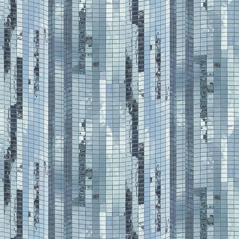 CITY SLICKER Blue Windows blue glass