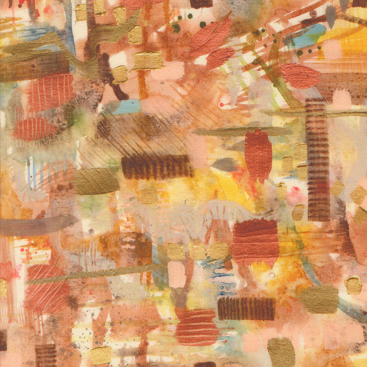 WANDERLUST Natures Graffiti red ochre