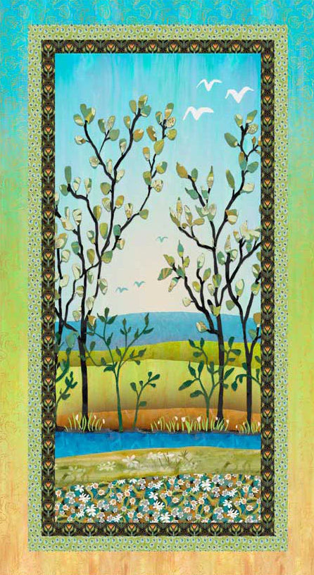 SPRING IN THE NORTHWOODS 5410 PA Panel 24"x43"