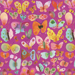 SWEET SOMETHINGS Large Butterflies Delight magenta