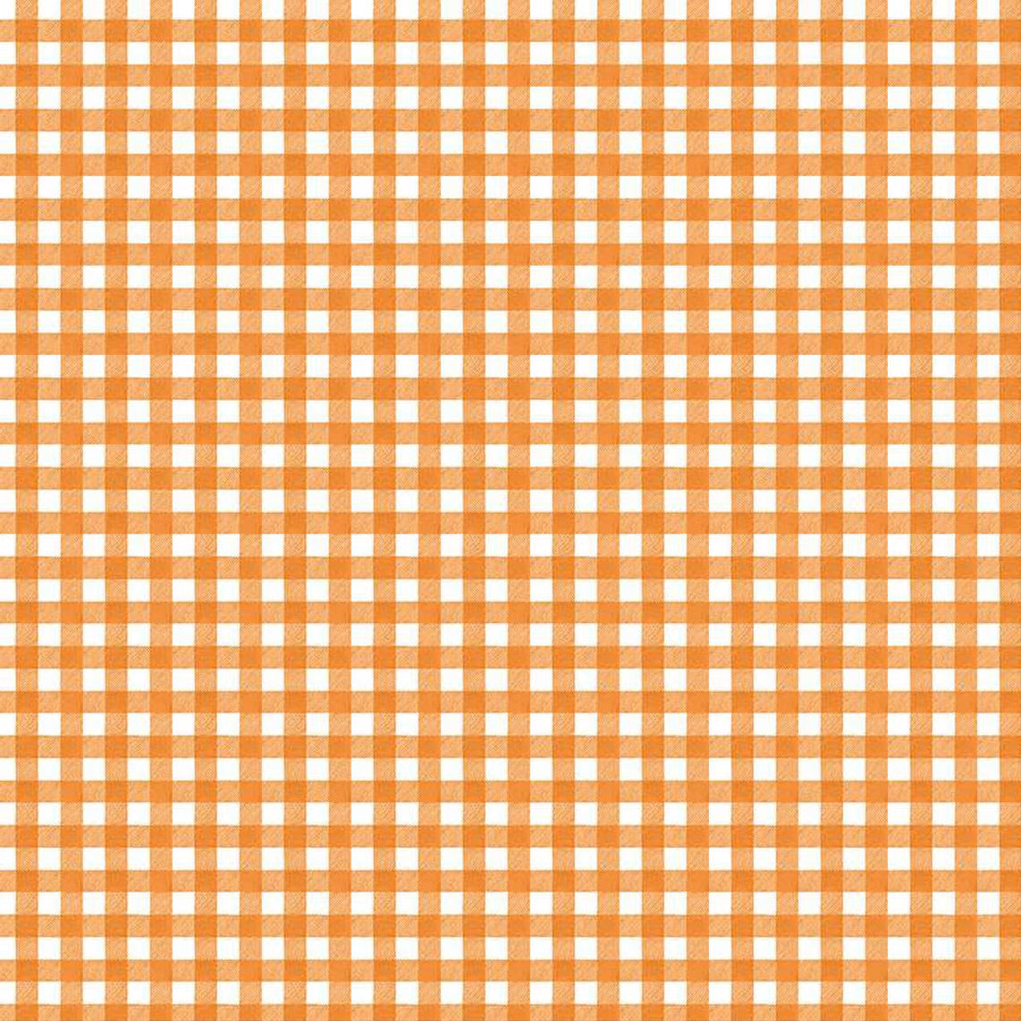 PUMPKIN PATCH Gingham orange