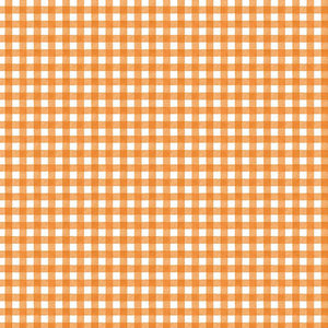 PUMPKIN PATCH Gingham orange