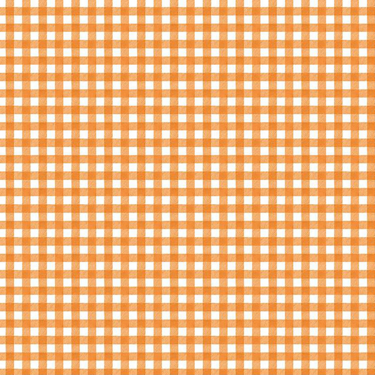 PUMPKIN PATCH Gingham orange