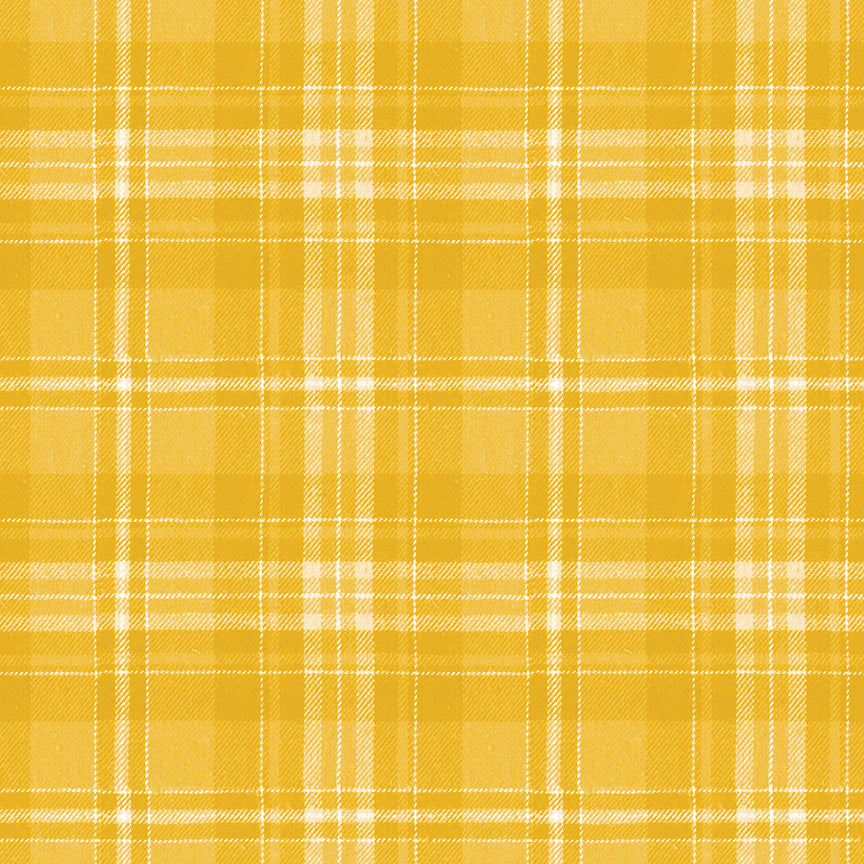CLASSIC CHRISTMAS Plaid yellow