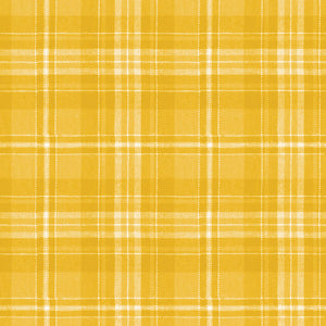 CLASSIC CHRISTMAS Plaid yellow