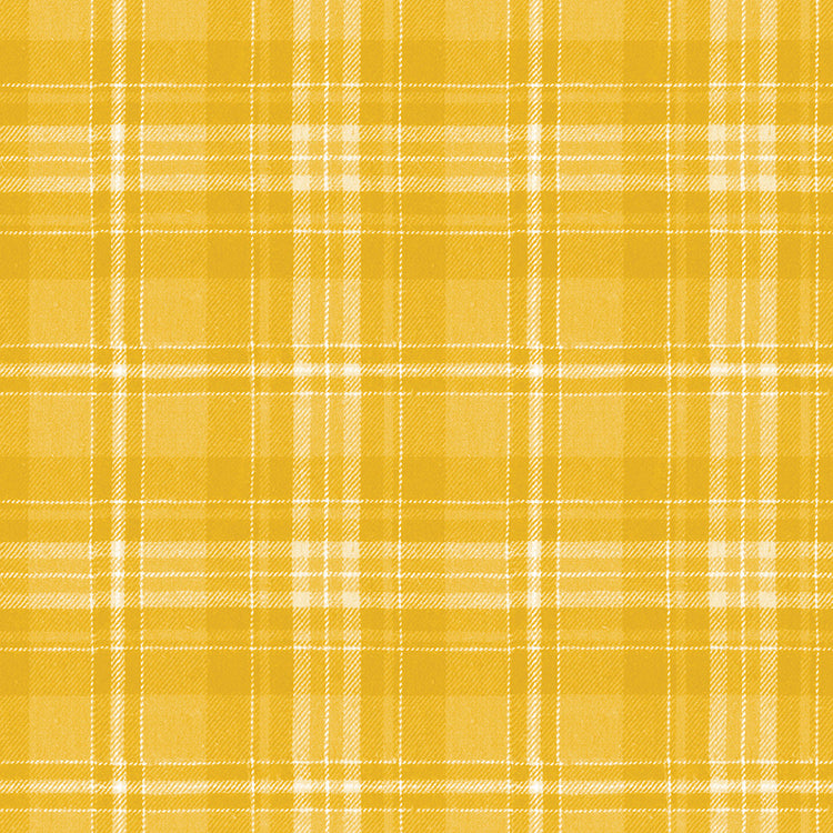 CLASSIC CHRISTMAS Plaid yellow