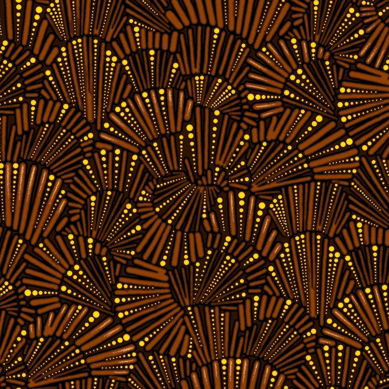 BAIAME'S SPIRIT Fan Spray brown