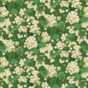 WINTERBERRY Holly Berry green
