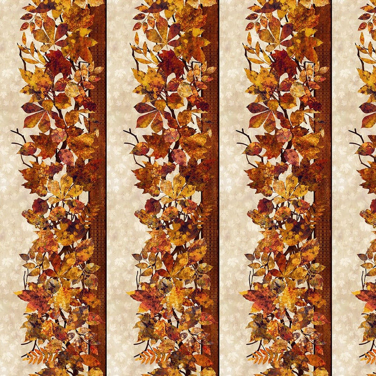 FALLING LEAVES Border multi
