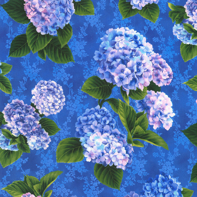 HYDRANGEA GRACE 22988-4 blue