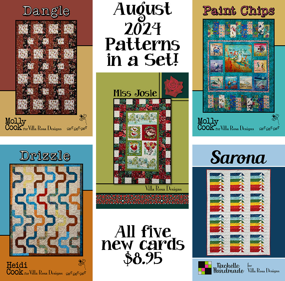 Aug 2024 SET of 5 CARDS