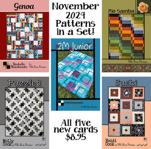 Nov 2024 SET of 5 CARDS