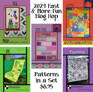 Blog Hop 2024 SET of 5 CARDS