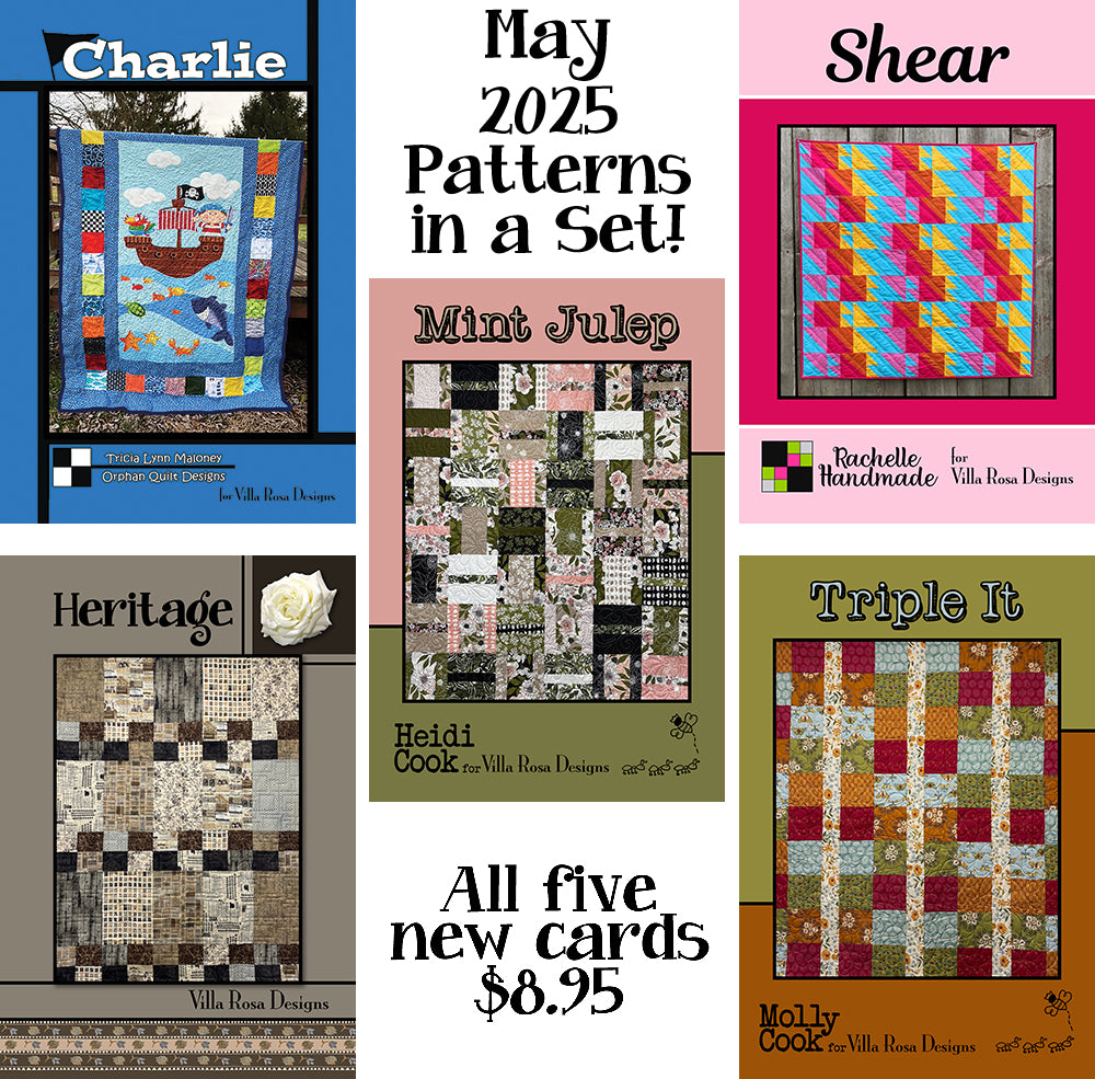 May 2025 SET of 5 CARDS
