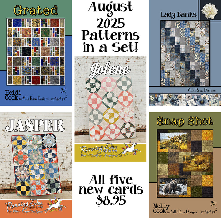 Aug 2025 SET of 5 CARDS