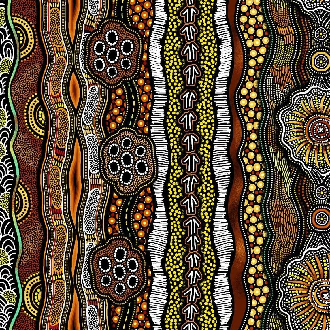 BAIAME'S SPIRIT Stripe brown