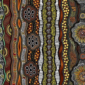 BAIAME'S SPIRIT Stripe brown