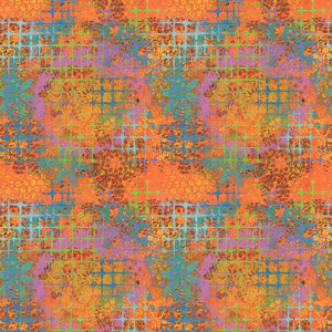 BUTTERFLY FIELDS Crosshatch orange