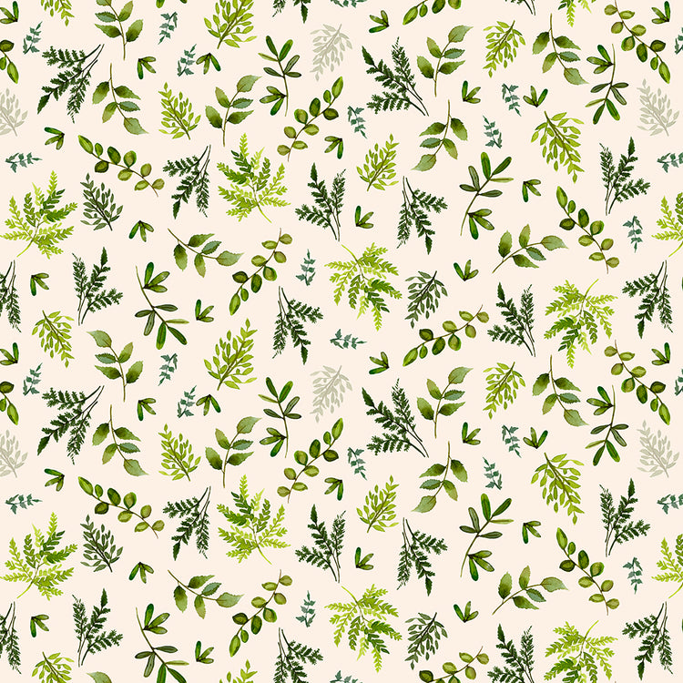 WILD WONDER Fronds light cream