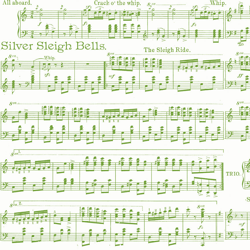 CLASSIC CHRISTMAS Sheet Music white