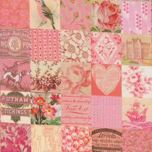 CURATED IN COLOR Patchwork pink