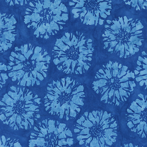 INDIGO BATIKS VOL 2 Sunflower blue