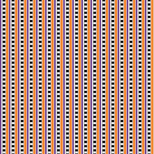 SPOOKY CUTE HALLOWEEN Halloween Check Stripe multi