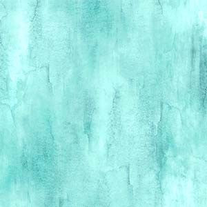 FLOWER LAKE Painterly Water aqua