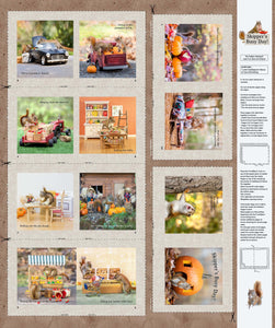 THE SECRET LIFE OF SQUIRRELS III Storybook multi color 36"x43"