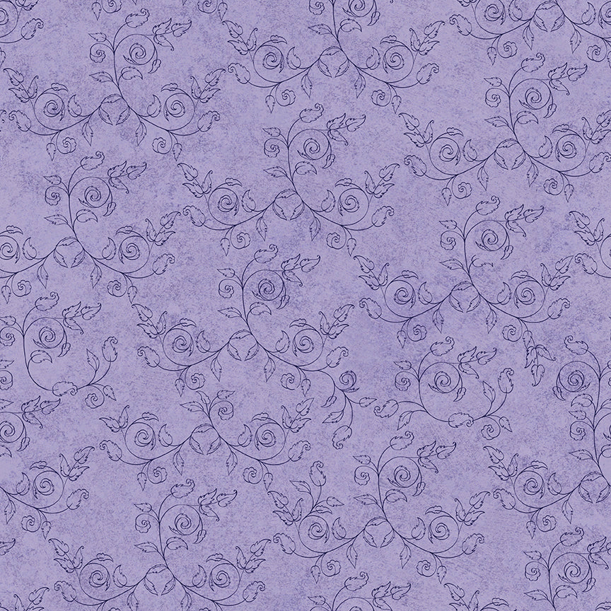 CORNUCOPIA HARVEST Delicate Scroll lilac