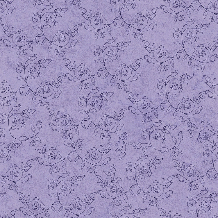 CORNUCOPIA HARVEST Delicate Scroll lilac