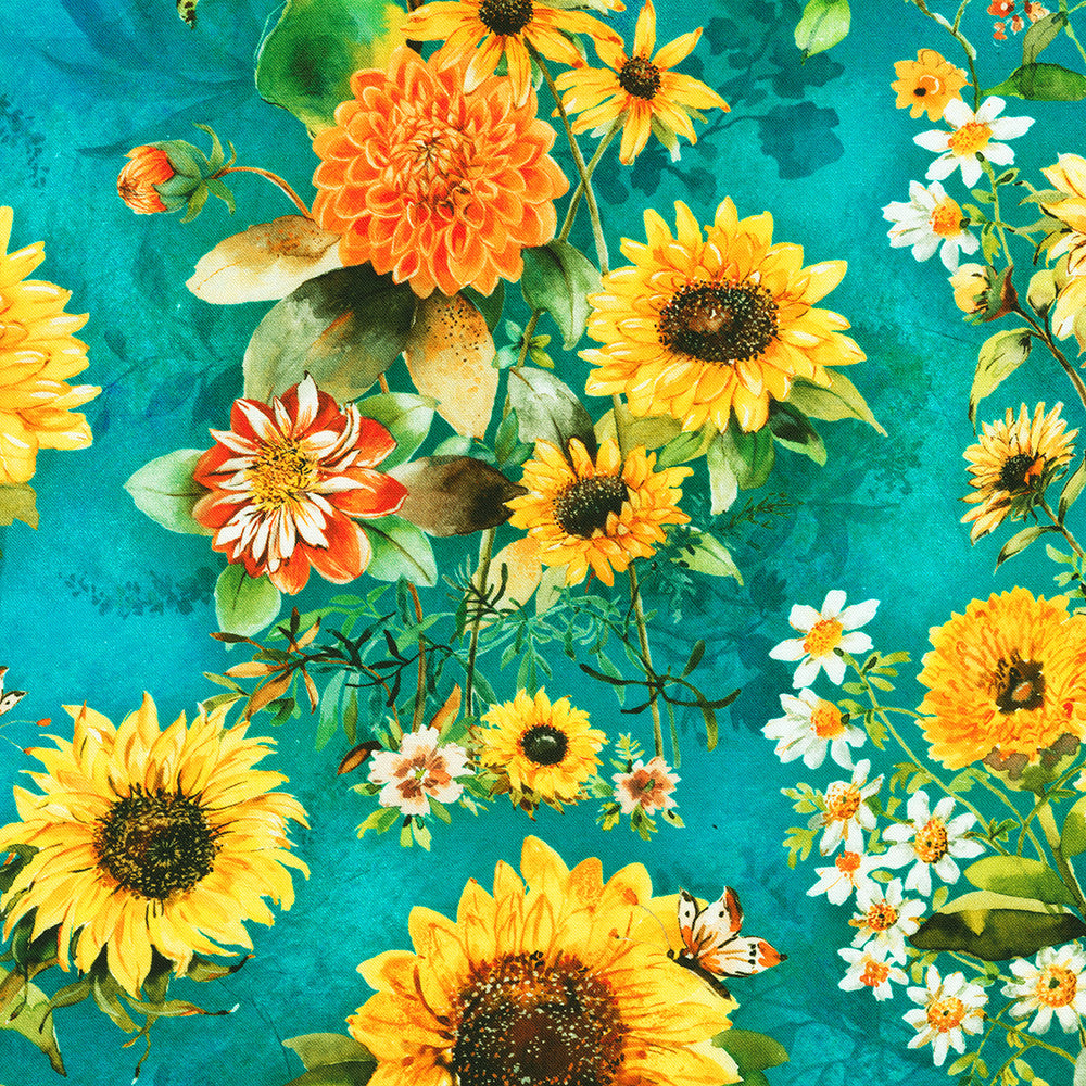 SUNLIT GARDEN 23115-81 turquoise