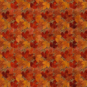 FALLING LEAVES Mini Maple rust