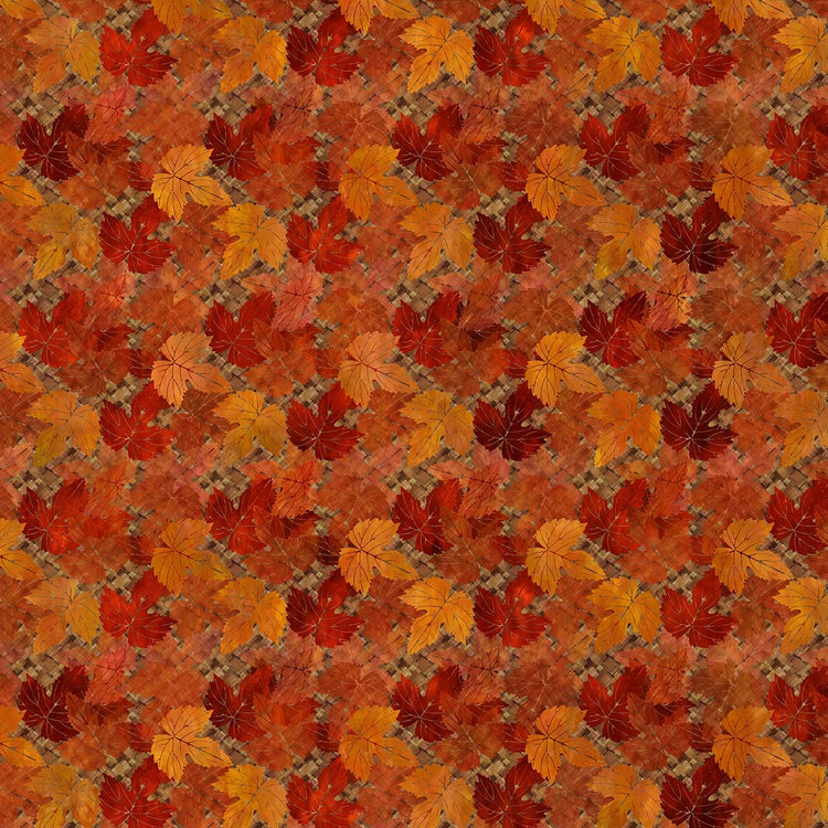 FALLING LEAVES Mini Maple rust