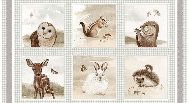 LITTLE ONES Panel Squares 446-39 24"x43"