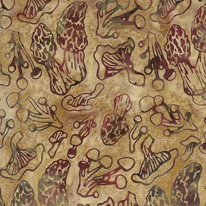 FOREST FLORA Mushroom Time brown mushroom