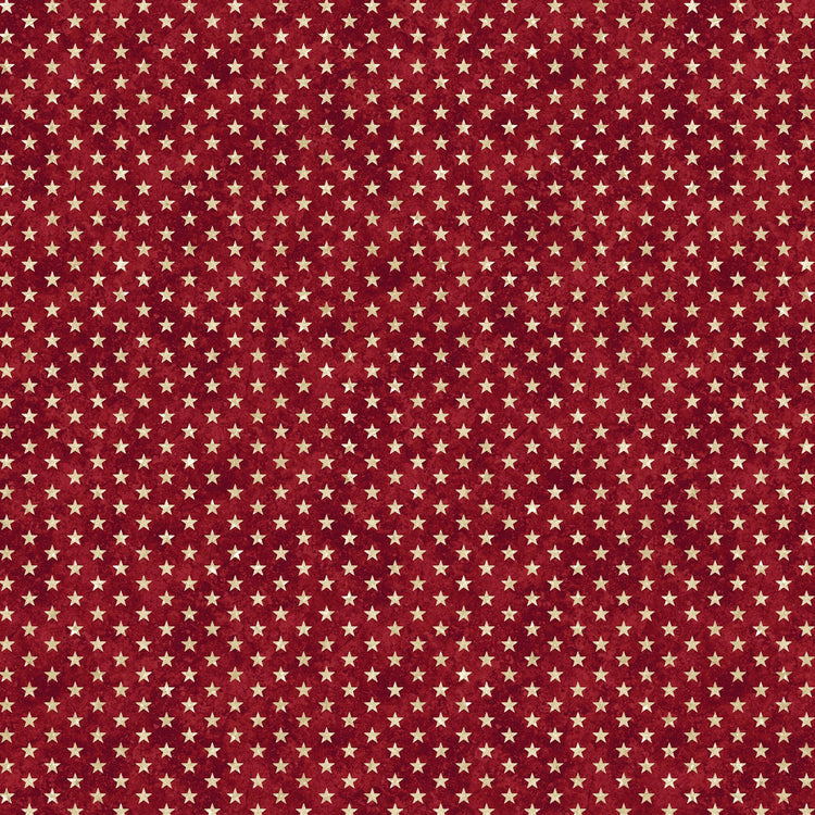 STARS AND STRIPES 13 Stars red/cream