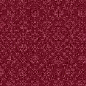 GOOD GRACIOUS Fair Isle Small cranberry