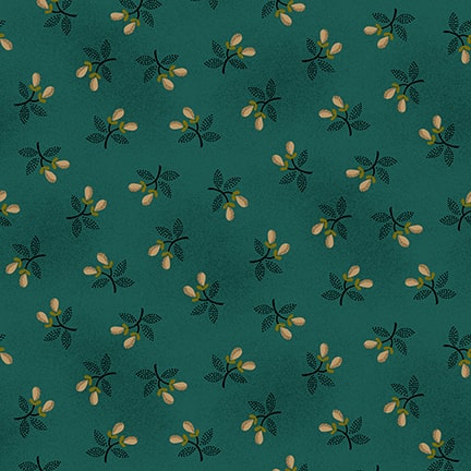SCRAP BASKET FAVORITES Tossed Pears teal