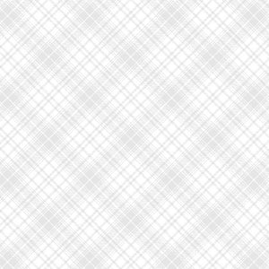 BLANCHE Raspy Plaid white on white