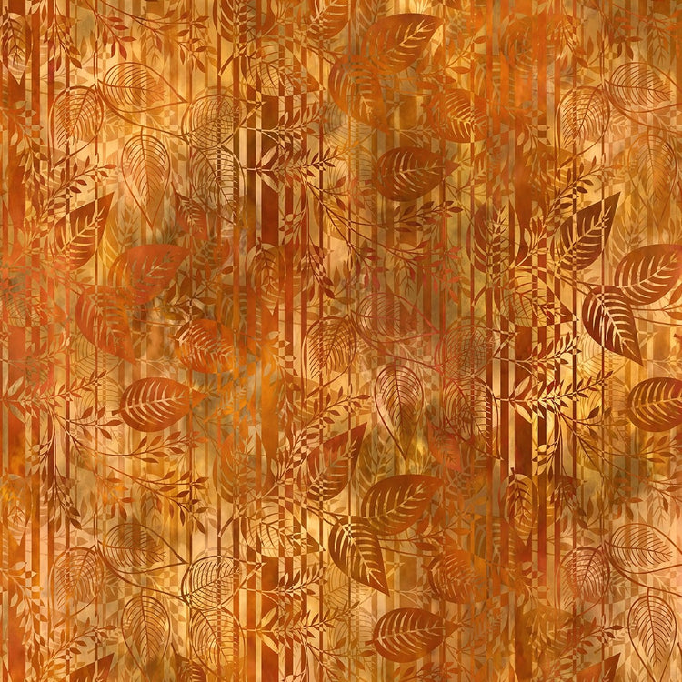 FALLING LEAVES Leaf Stripe gold