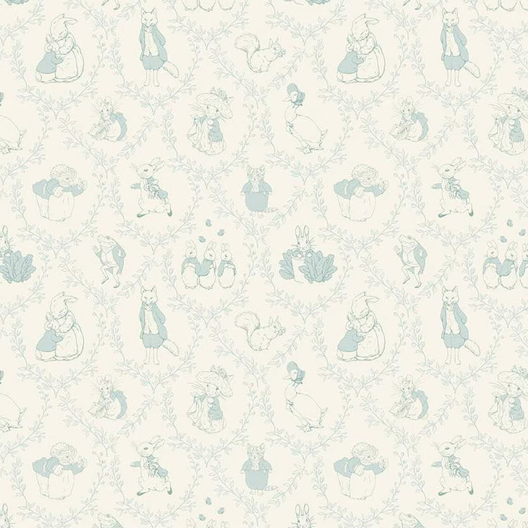 PETER RABBIT & FRIENDS Toile cloud