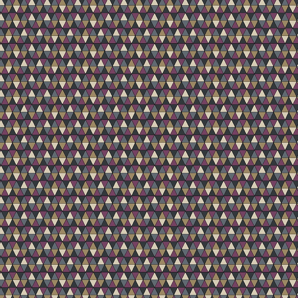 INTO THE WILD Triangles plum
