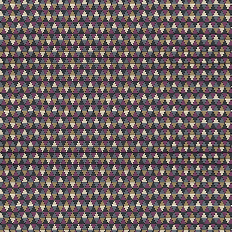 INTO THE WILD Triangles plum