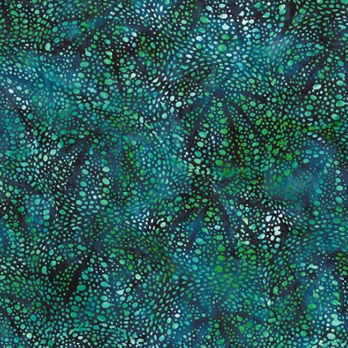 JELLY FISH BATIKS Sea Urchin teal