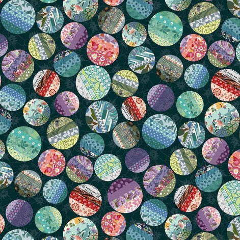 NEIGHBORHOOD ASSOCIATION Big Dots dark teal