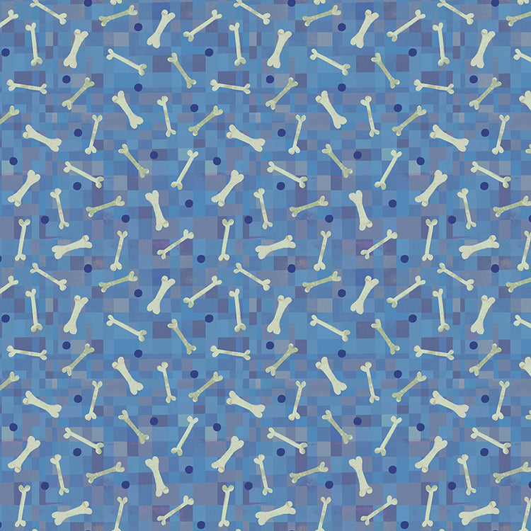 FUR-EVER FRIENDS Fetch Bone blue